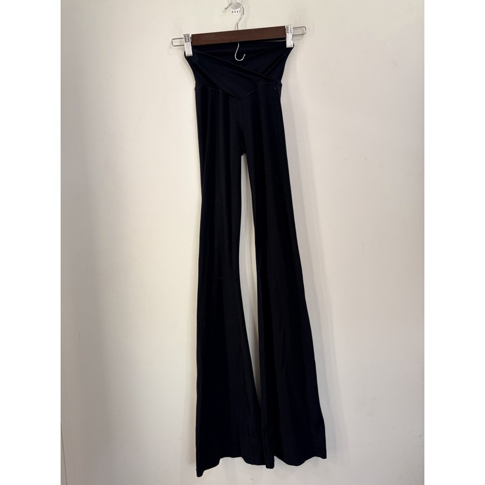 OFFLINE by Aerie Real Me Flare Leggings Women's XS Black High Waisted